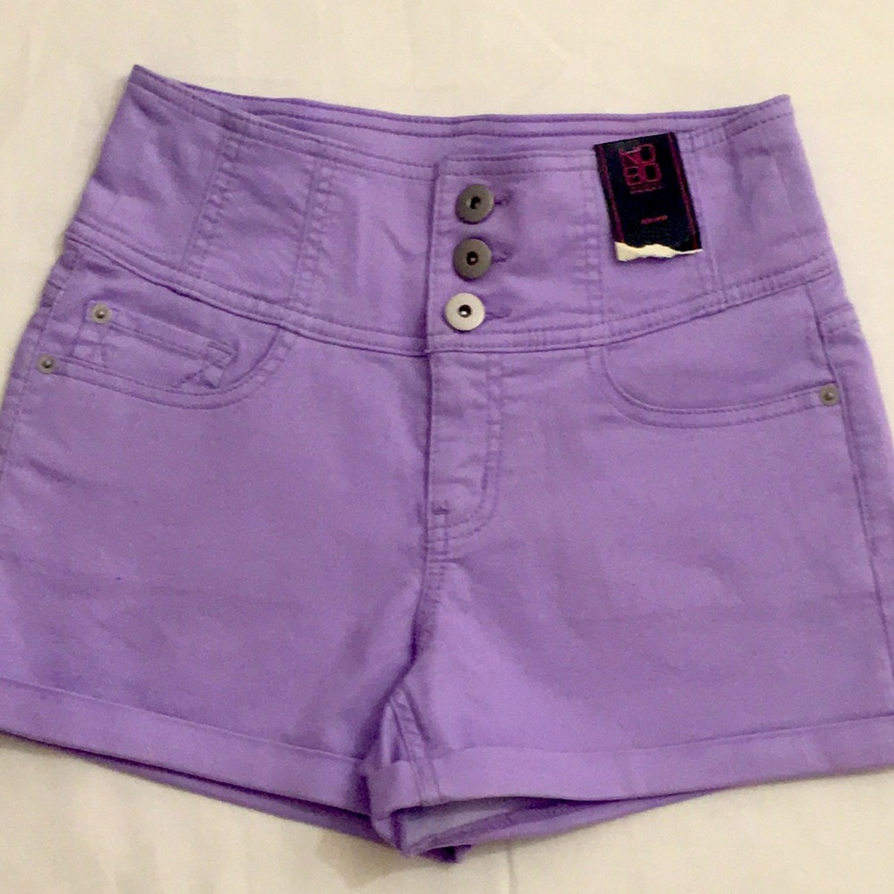 Purple shorts